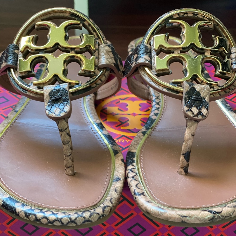 Tory Burch Miller Blush Roccia Gold Metal